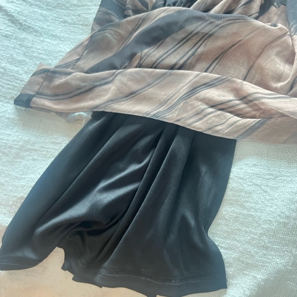 Zara Print dress with Tulle - Picture 5 of 9